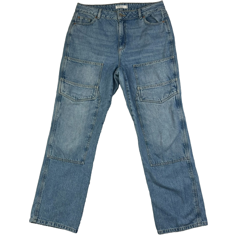 Garage Denim Women's 13 Droit Annees 90's Straight Leg Jeans Double Knee